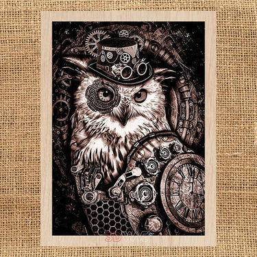 OWL pyroprinter and laser-ready file 3DWave.us